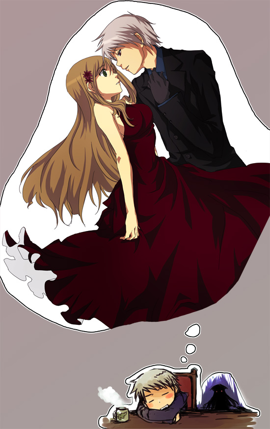 prussia and hungary (axis powers hetalia) drawn by jouji_(teeto)