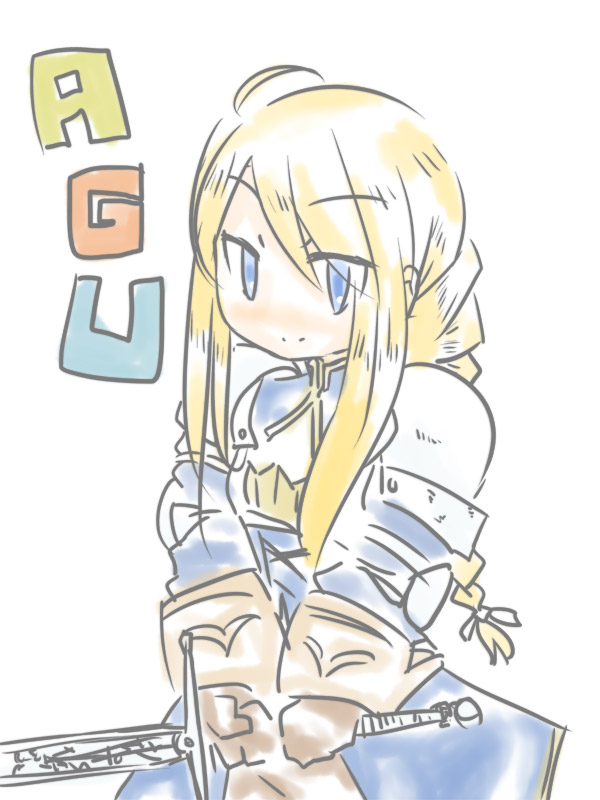 agrias oaks (final fantasy and 1 more) drawn by mgnt