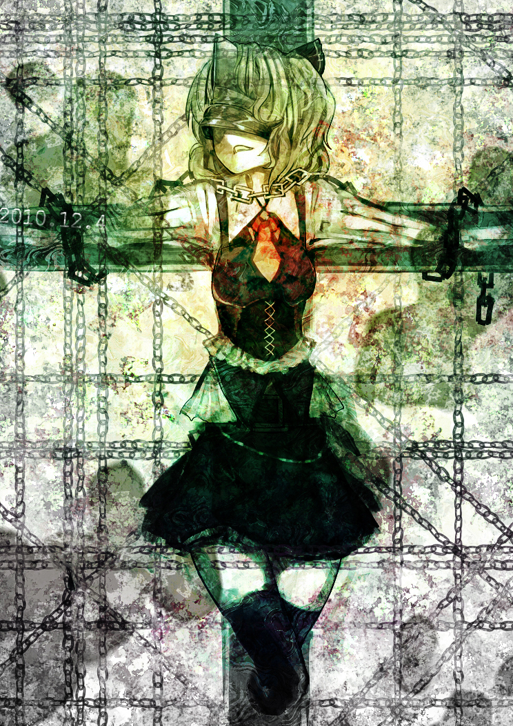 rumia (touhou) drawn by organ_derwald