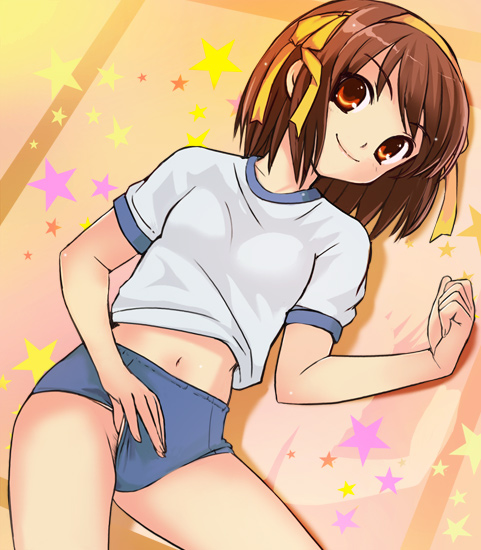 suzumiya haruhi (suzumiya haruhi no yuuutsu) drawn by haruyama_kazunori