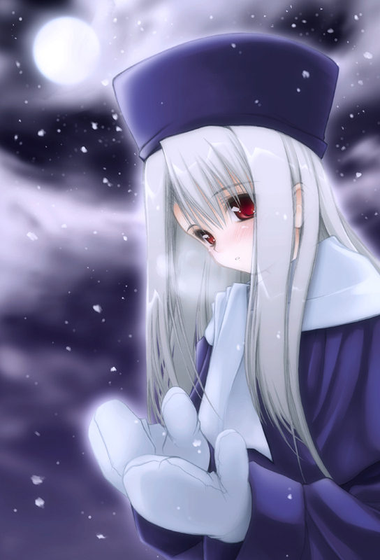 illyasviel von einzbern (fate and 1 more) drawn by moyuru