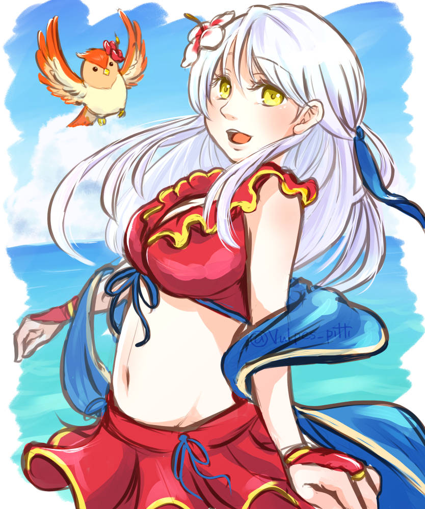 micaiah and yune (fire emblem and 2 more) drawn by vulpes_pitti