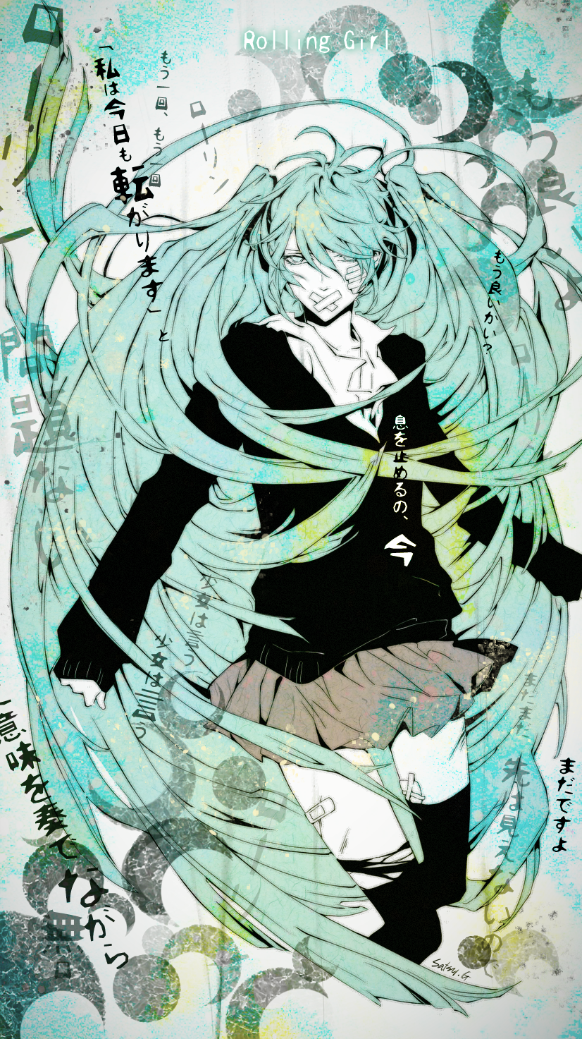 hatsune miku (vocaloid and 1 more) drawn by satsuki_g