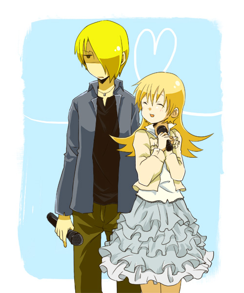todoroki yachiyo and satou jun (working!!) drawn by yucco_kxoxc