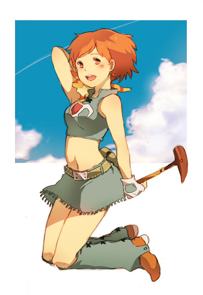nausicaa and teto (kaze no tani no nausicaa) drawn by honoboooono