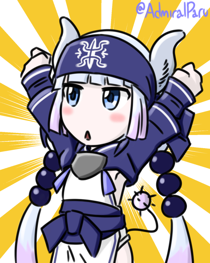 kanna kamui and kamoi (kantai collection and 1 more) drawn by admiral_paru