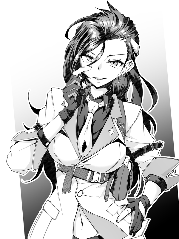 python (girls' frontline) drawn by minami_shin_(zenshuu_bougyo)