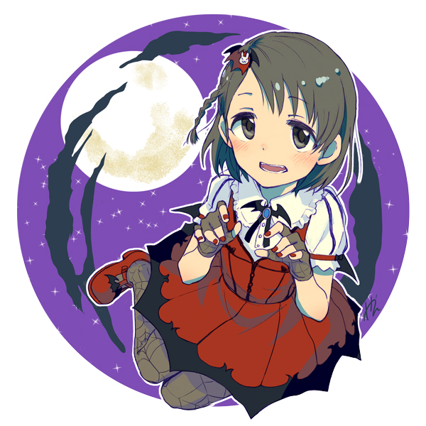 sasaki chie (idolmaster and 1 more) drawn by kyouno