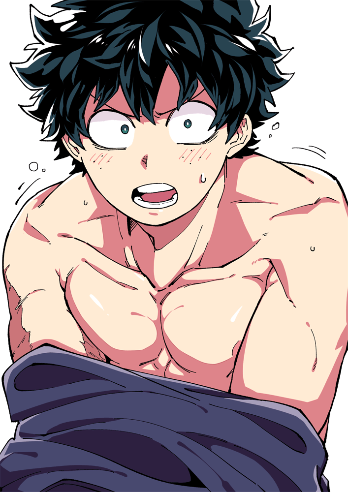 midoriya izuku (boku no hero academia) drawn by yazaki_(yazakc)