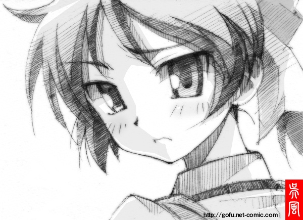 shimada minami (baka to test to shoukanjuu) drawn by gofu