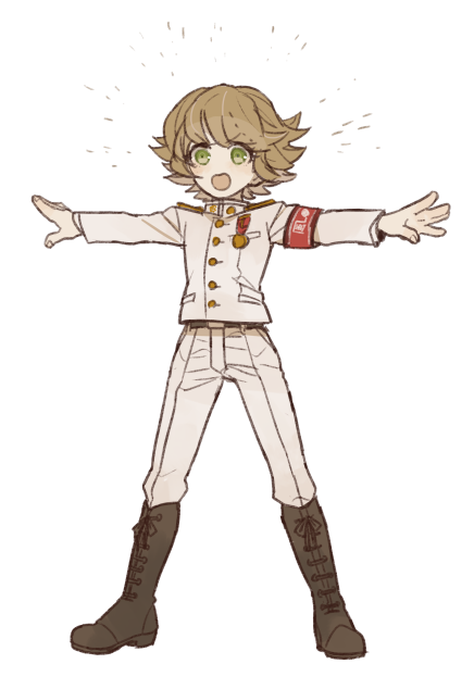 fujisaki chihiro and ishimaru kiyotaka (danganronpa and 1 more) drawn by sawarabi