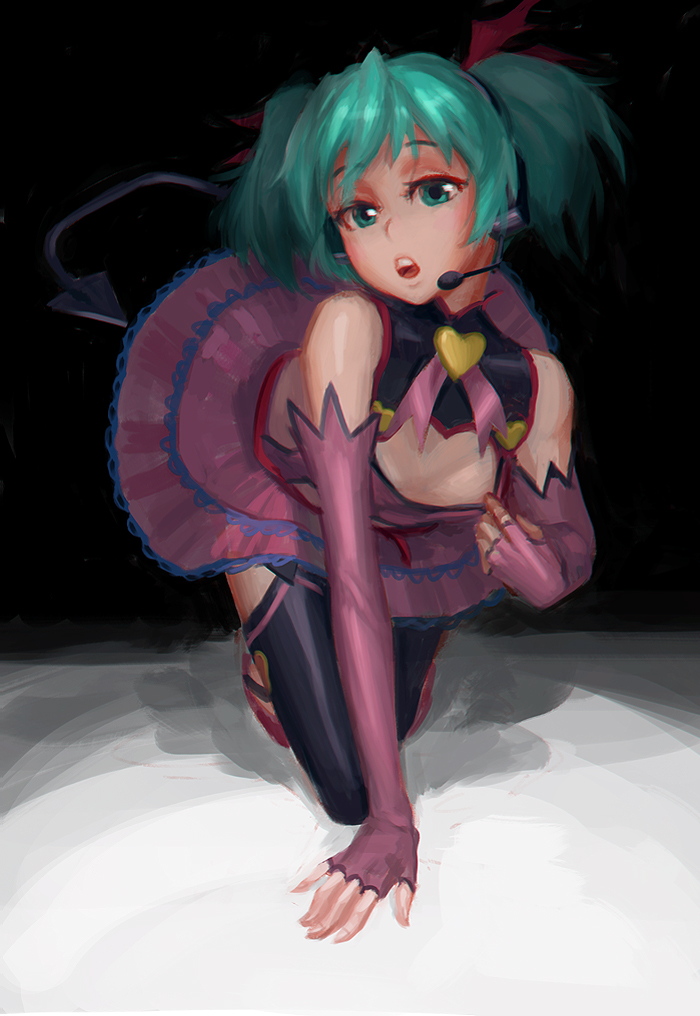 hatsune miku (vocaloid and 1 more) drawn by doyora