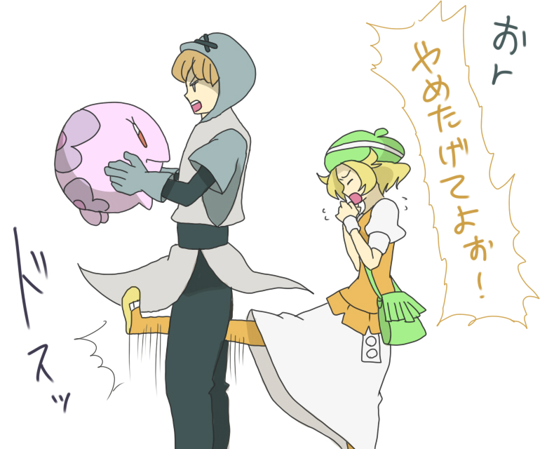 bianca and munna (pokemon and 1 more) drawn by sei_(shinkai_parallel)