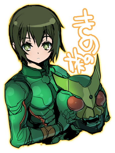kino and another agito (kamen rider and 2 more) drawn by akaga_hirotaka