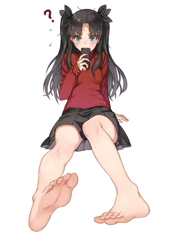 tohsaka rin (fate and 1 more) drawn by haijin