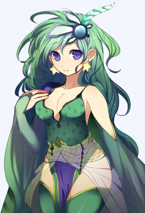 rydia (final fantasy and 1 more) drawn by kamanatsu