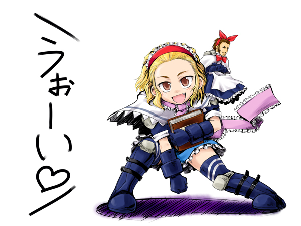 alice margatroid and maxima (touhou and 2 more) drawn by inusurvivor