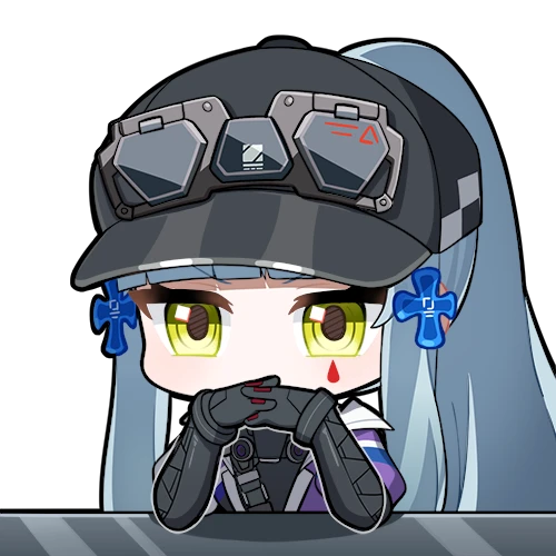 hk416 and klukai (girls' frontline and 1 more)