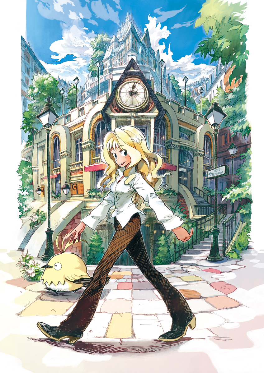 annie berton and tori (original) drawn by matsuda_(matsukichi)