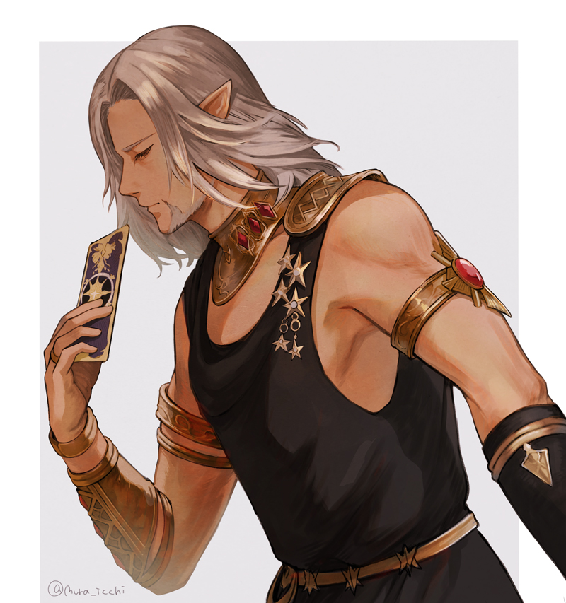 astrologian and urianger augurelt (final fantasy and 1 more) drawn by muraicchi_(momocchi)