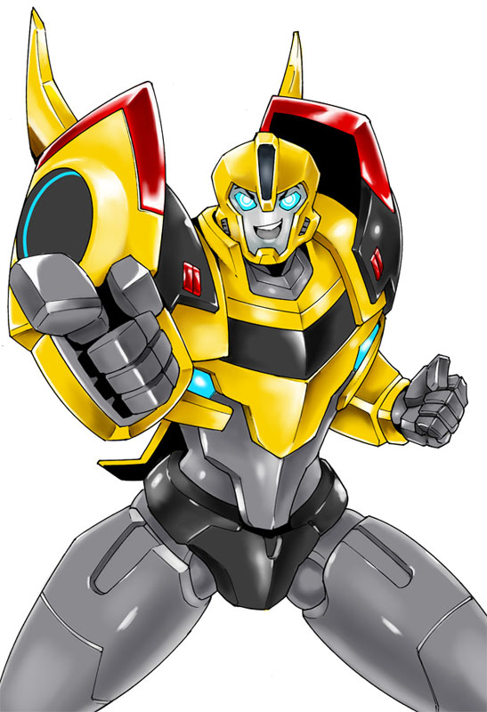 bumblebee (transformers and 1 more) drawn by kamizono_(spookyhouse)