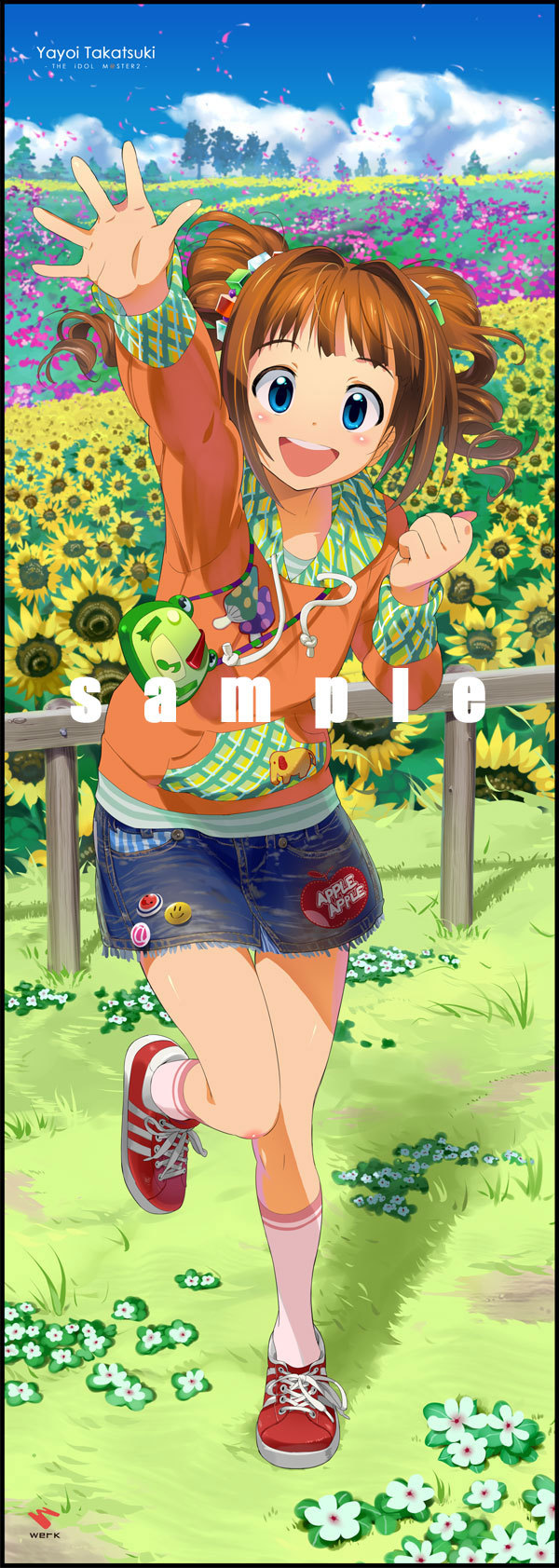 takatsuki yayoi (idolmaster and 1 more) drawn by andou_shuki
