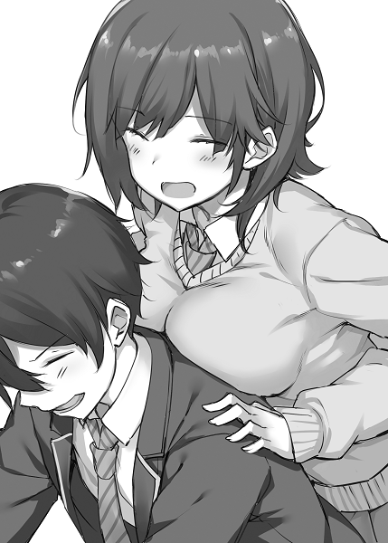 higashira isana and irido mizuto (mamahaha no tsurego ga moto kano datta) drawn by takayaki