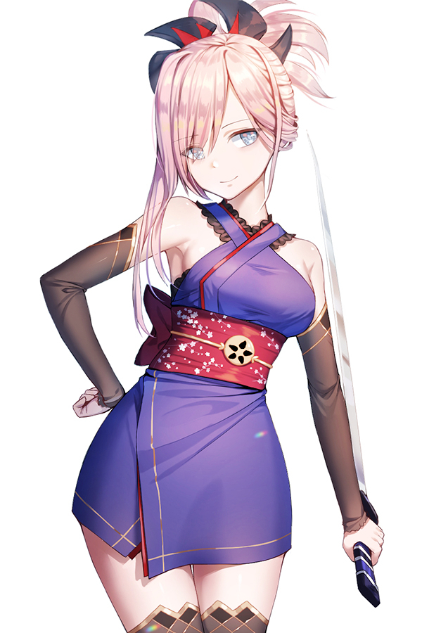 miyamoto musashi (fate and 1 more) drawn by roang