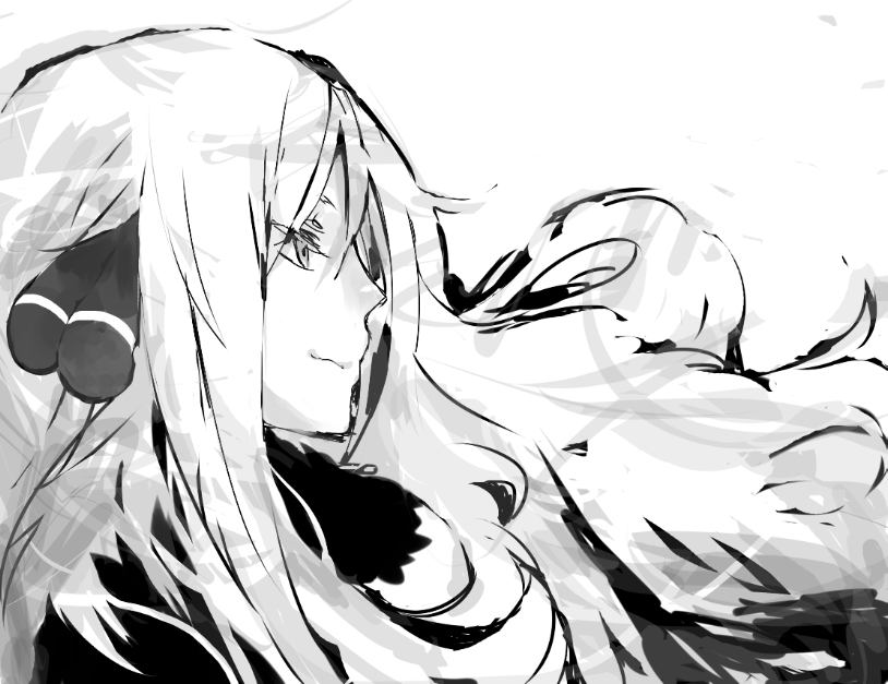 cynthia (pokemon and 1 more) drawn by ikarin