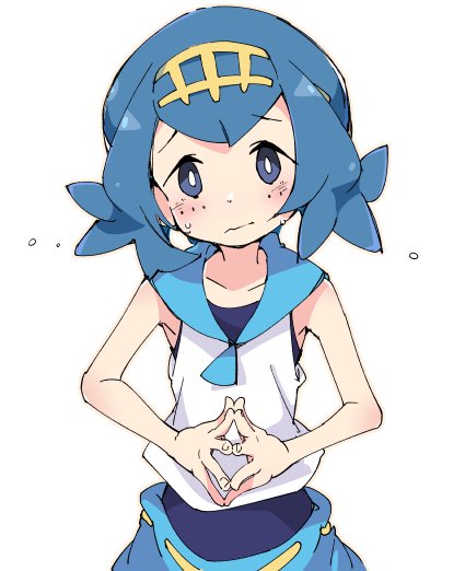 lana (pokemon and 1 more) drawn by ixy