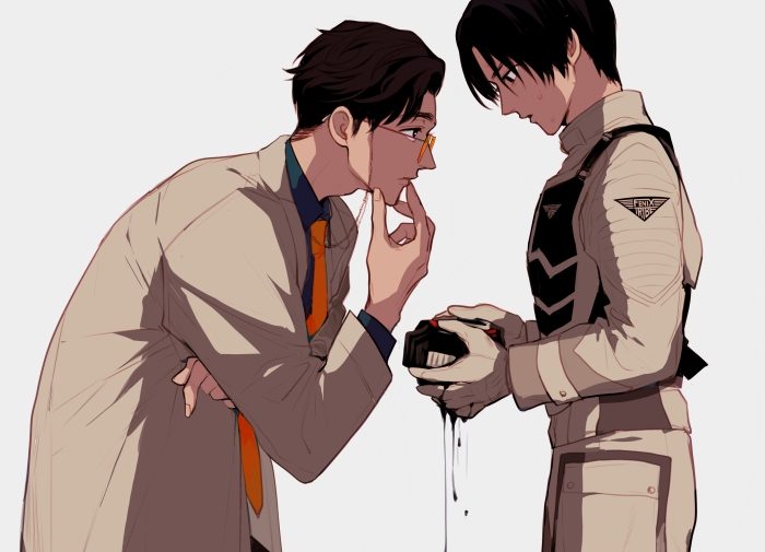igarashi daiji and karizaki george (kamen rider and 1 more) drawn by zo_ochi2