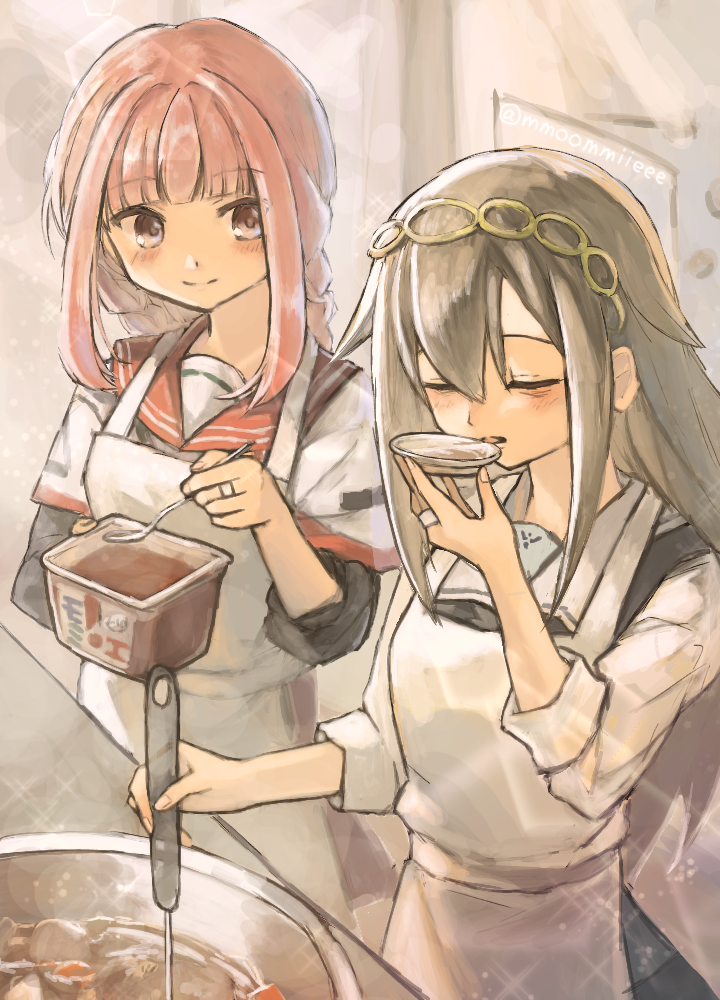 tamaki iroha and kureha yuna (mahou shoujo madoka magica and 1 more) drawn by kym