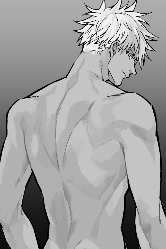 gojou satoru (jujutsu kaisen) drawn by satsuki_g