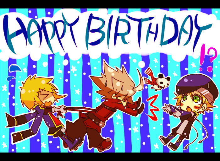 noel vermillion, ragna the bloodedge, and jin kisaragi (blazblue) drawn by kuro_yuzu
