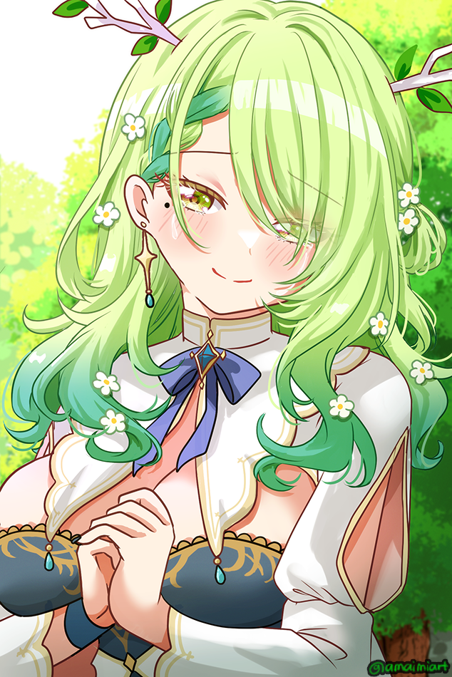 ceres fauna (hololive and 1 more) drawn by amaimi