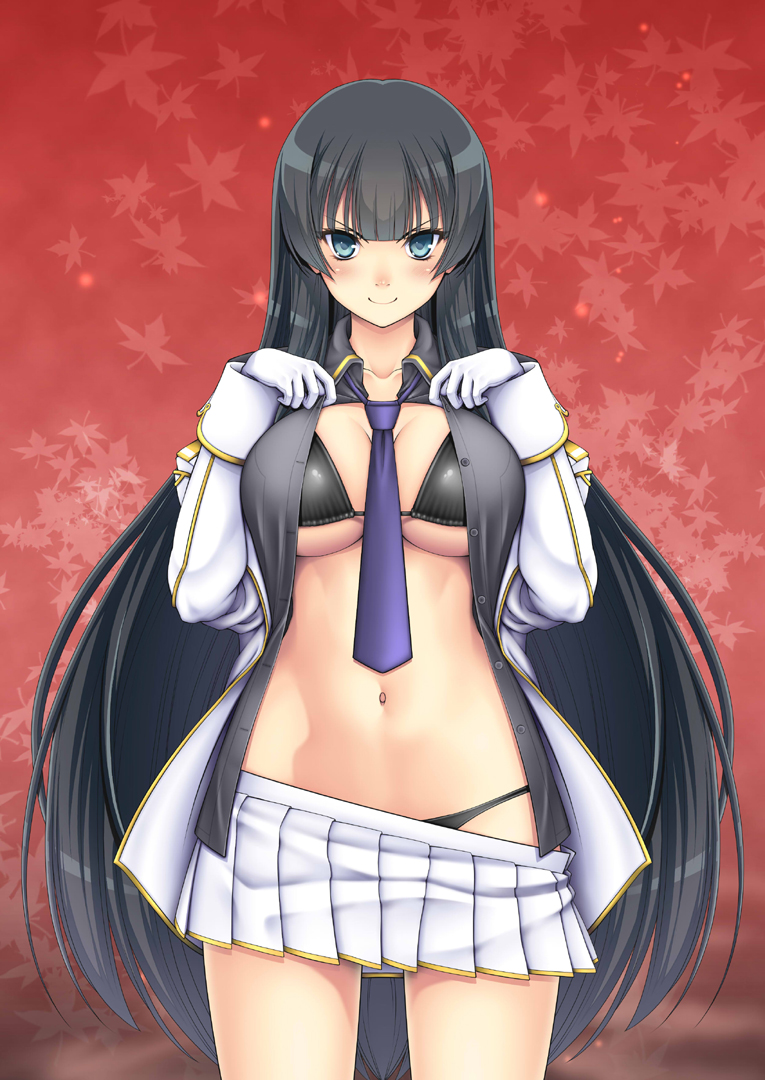 ikaruga (senran kagura and 1 more) drawn by osafune_kairi