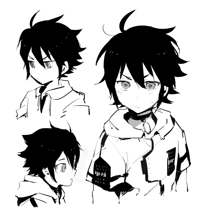hyakuya yuuichirou (owari no seraph) drawn by goku_(ensn)