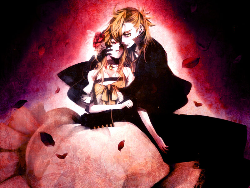 kagamine rin and kagamine len (vocaloid) drawn by suzunosuke_(sagula)