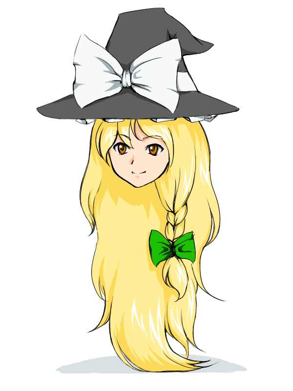 kirisame marisa (touhou and 1 more) drawn by misopanne