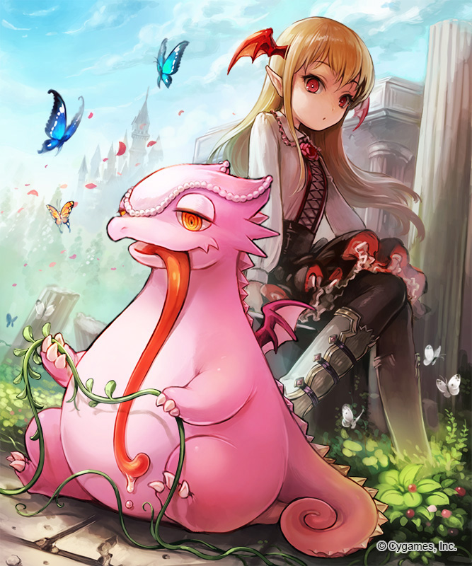 vampy and malinda (shingeki no bahamut and 1 more) drawn by mayoko_(sisqo_5003)