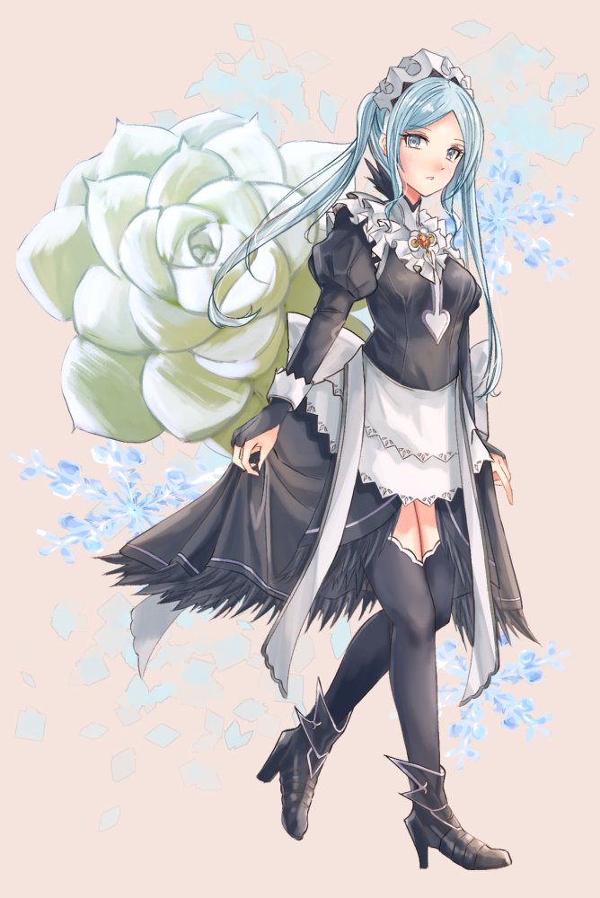 flora (fire emblem and 1 more) drawn by fuussu_(21-kazin)