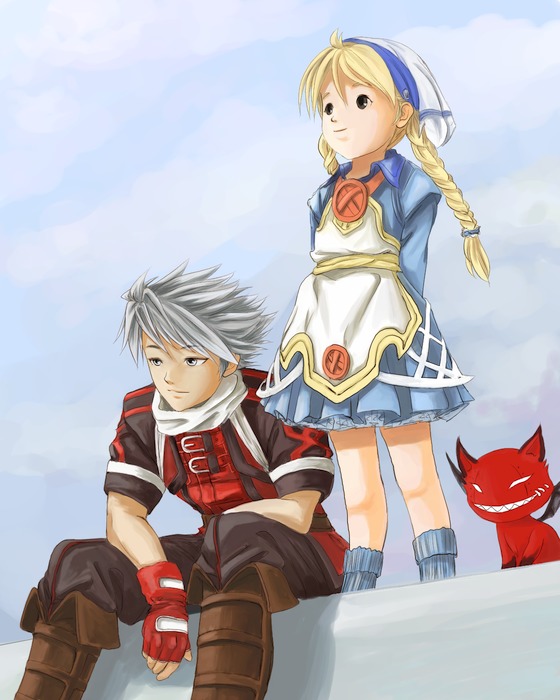 feel, dorothy, and toto (over zenith) drawn by chito_(field_of...)