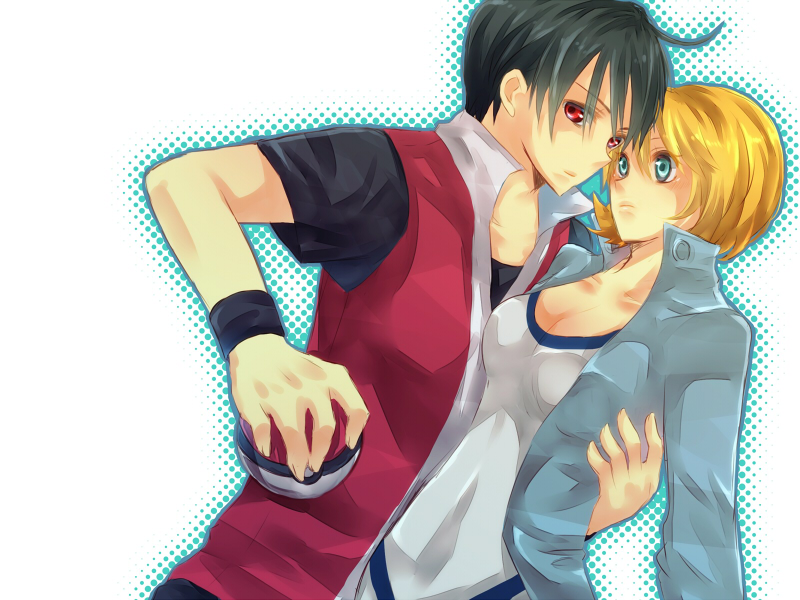 red, misty, and pixiv red (pokemon and 2 more) drawn by miiron