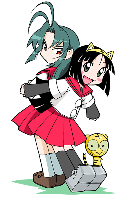 miko, kuromimi kotora, and dhole (toranoana and 1 more) drawn by mukku_(mook-tv)