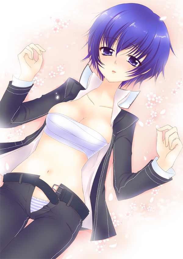shirogane naoto (persona and 1 more) drawn by mika_mikan