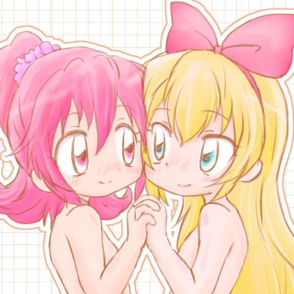 aida mana and regina (precure and 1 more) drawn by yoshimi50