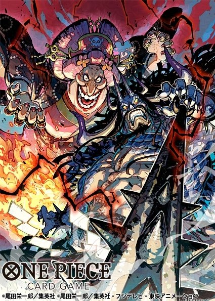 kaidou and charlotte linlin (one piece and 1 more) drawn by akagishi_k