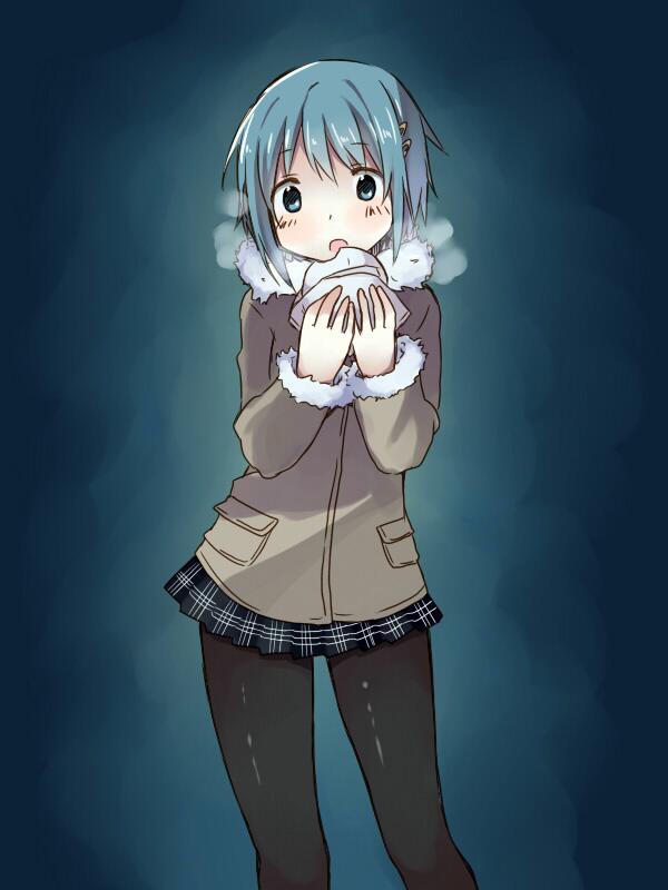 miki sayaka (mahou shoujo madoka magica and 1 more) drawn by kyabechi