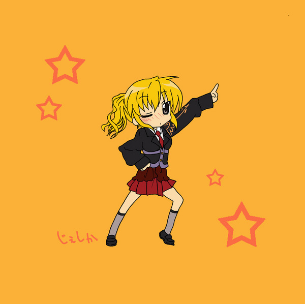 ushiromiya jessica (lucky star and 1 more) drawn by kurohagi_ryou