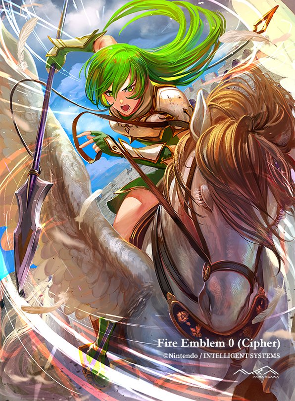 erinys (fire emblem and 2 more) drawn by egawa_akira